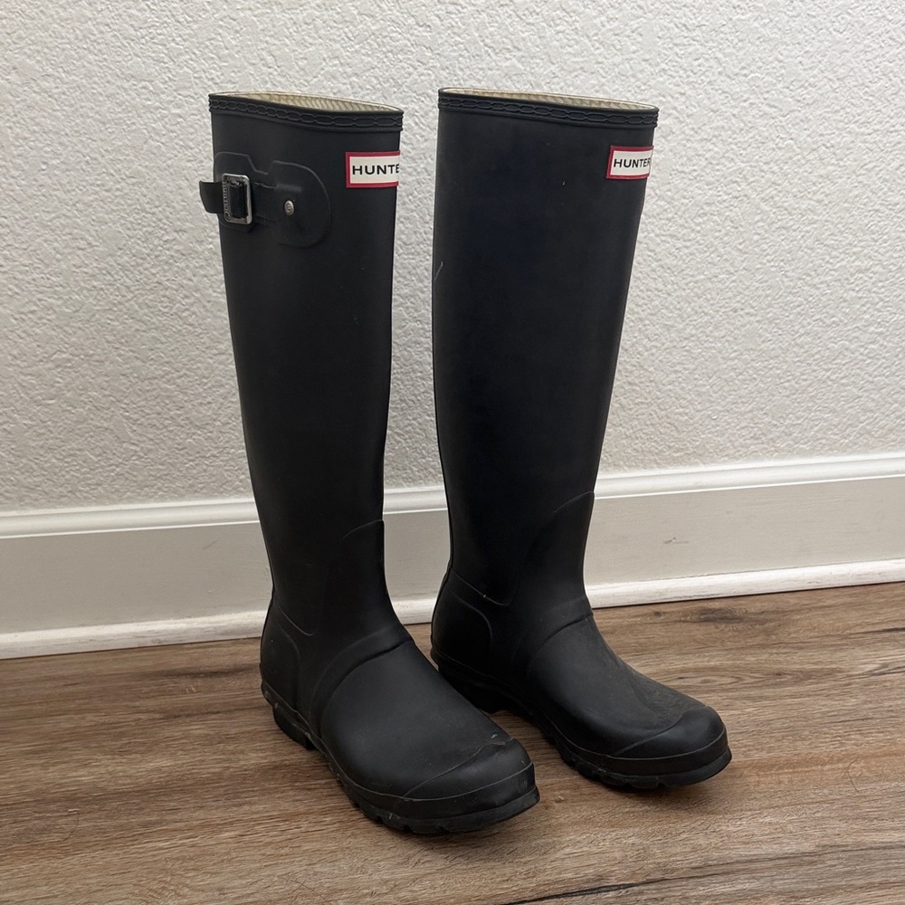 Hunter Classic Black Waterproof Boots